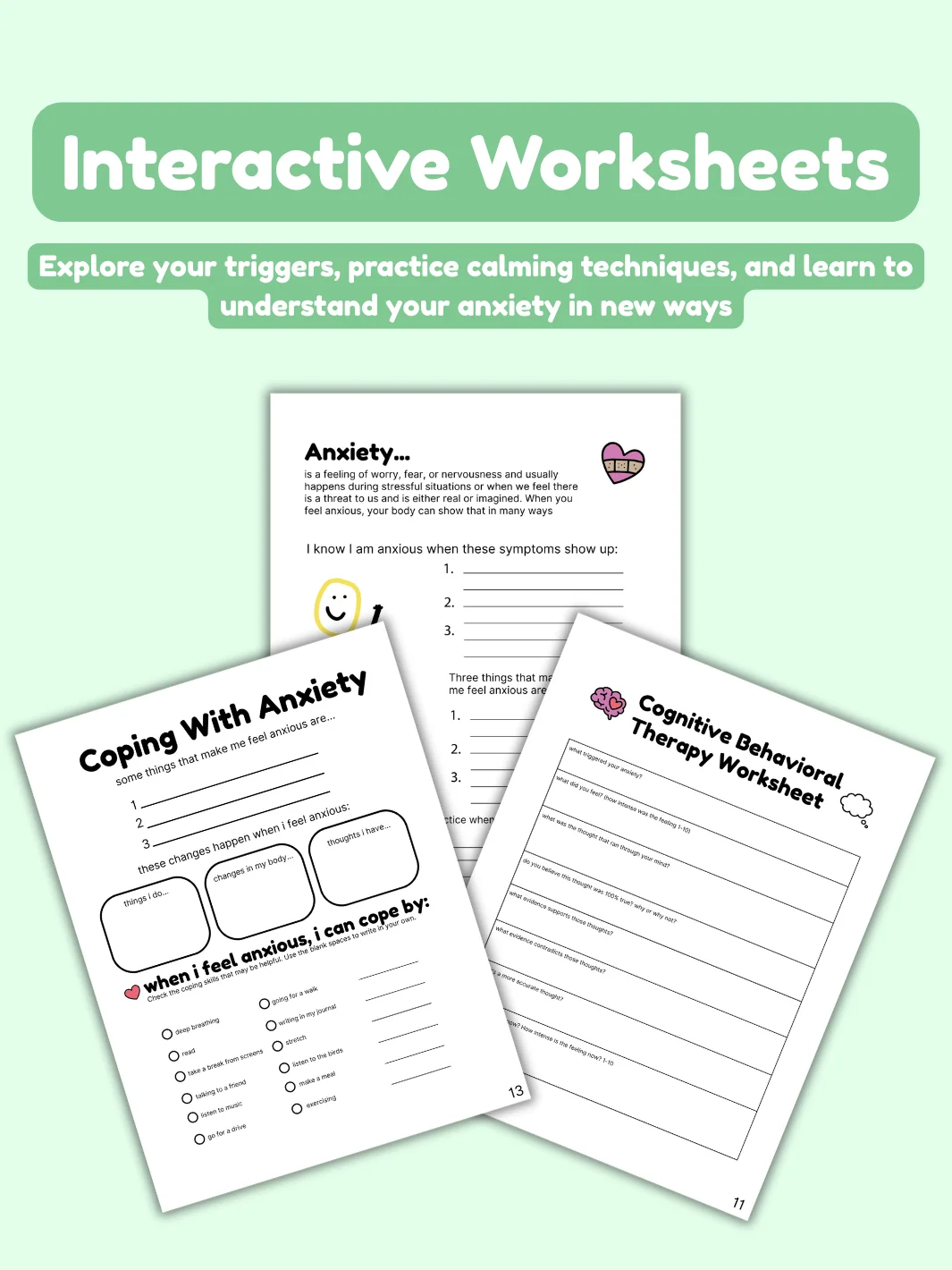 Anxiety Support Toolkit (Printable PDF) - Image 3