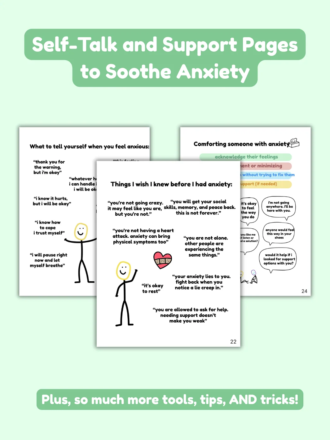 Anxiety Support Toolkit (Printable PDF) - Image 4
