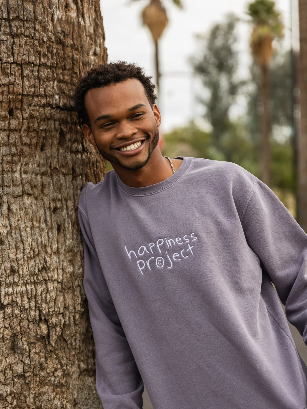 Dear Person Behind Me Crewneck - Vintage Purple - Image 7