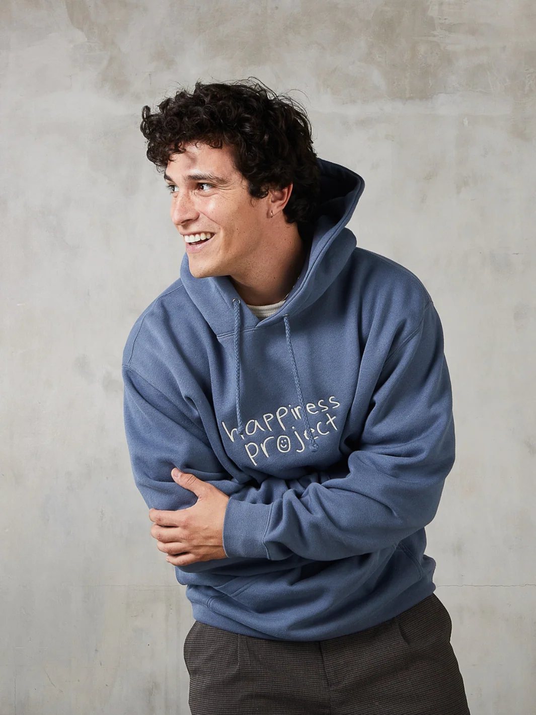 Encourage Hoodie - Vintage Blue - Image 4