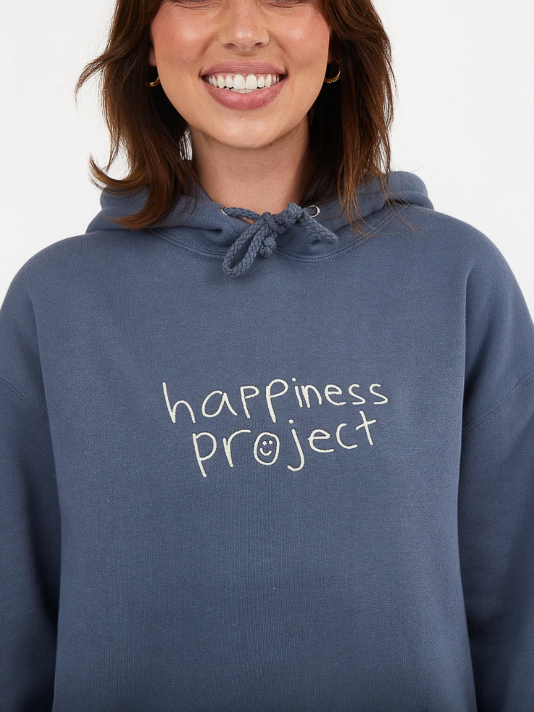 Encourage Hoodie - Vintage Blue - Image 5