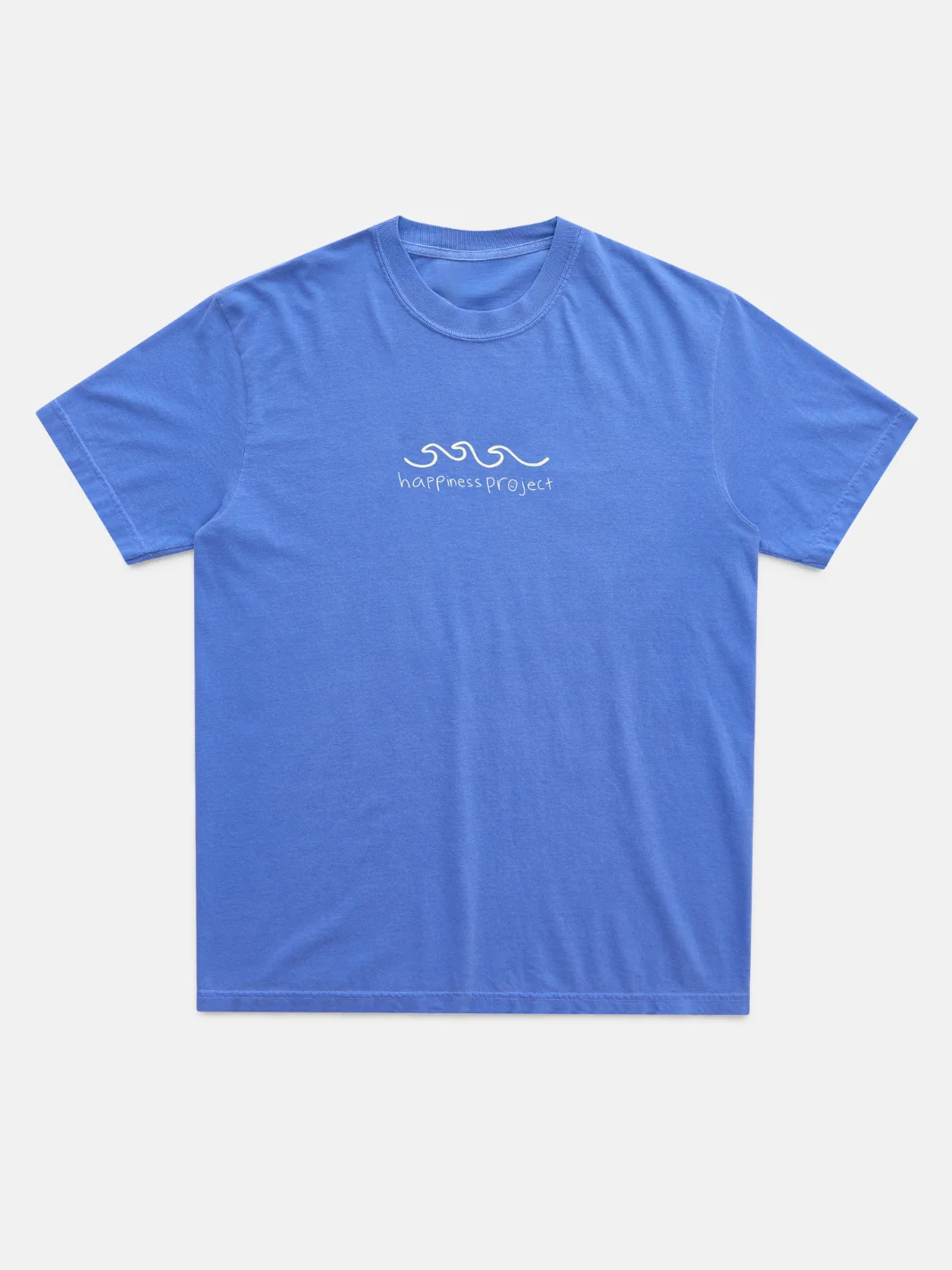 Happiness Comes in Waves T-Shirt - Ocean Blue - Image 8