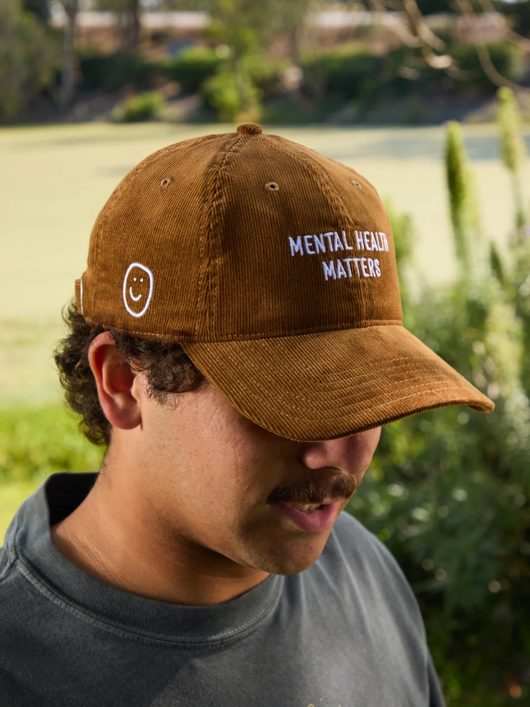 Mental Health Matters Hat - Corduroy - Image 2