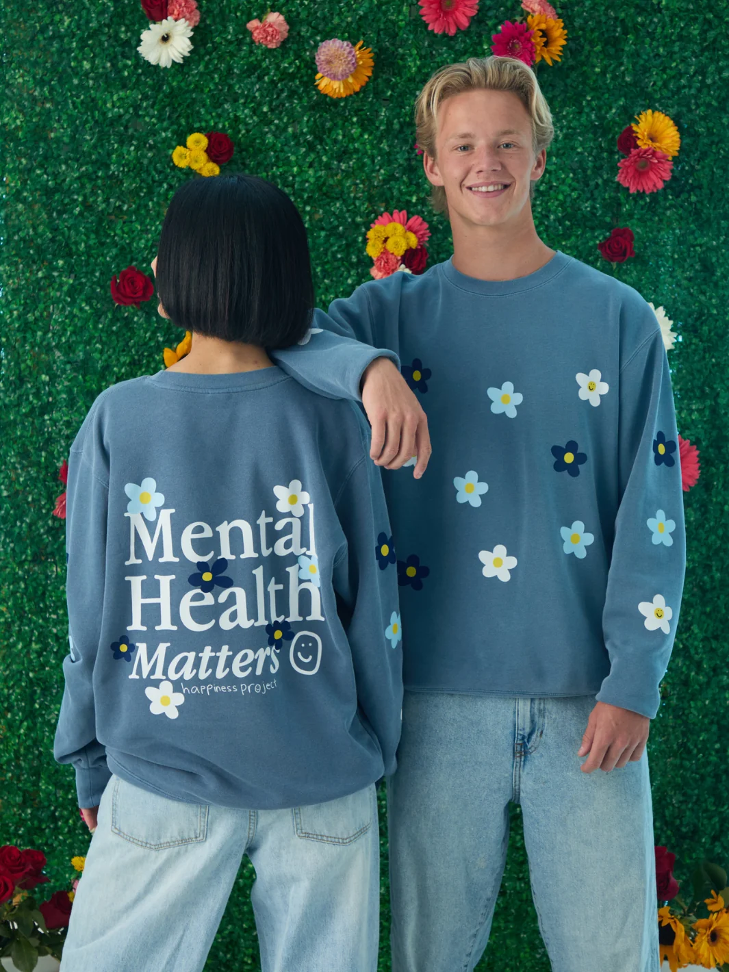 Mental Health Matters Crewneck - In Bloom - Image 2