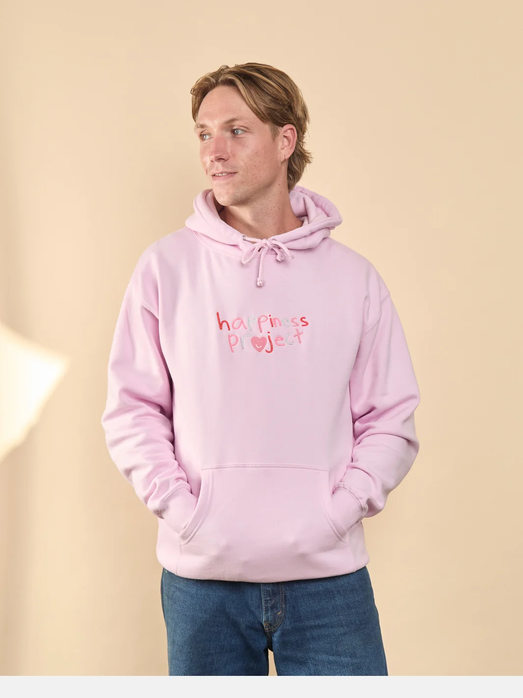 Mental Health Matters Heart Hoodie - Pink - Image 4