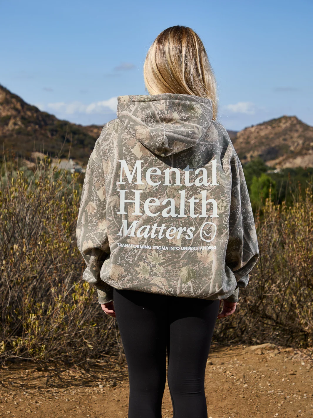 Mental Health Matters Hoodie - Camo - Image 6