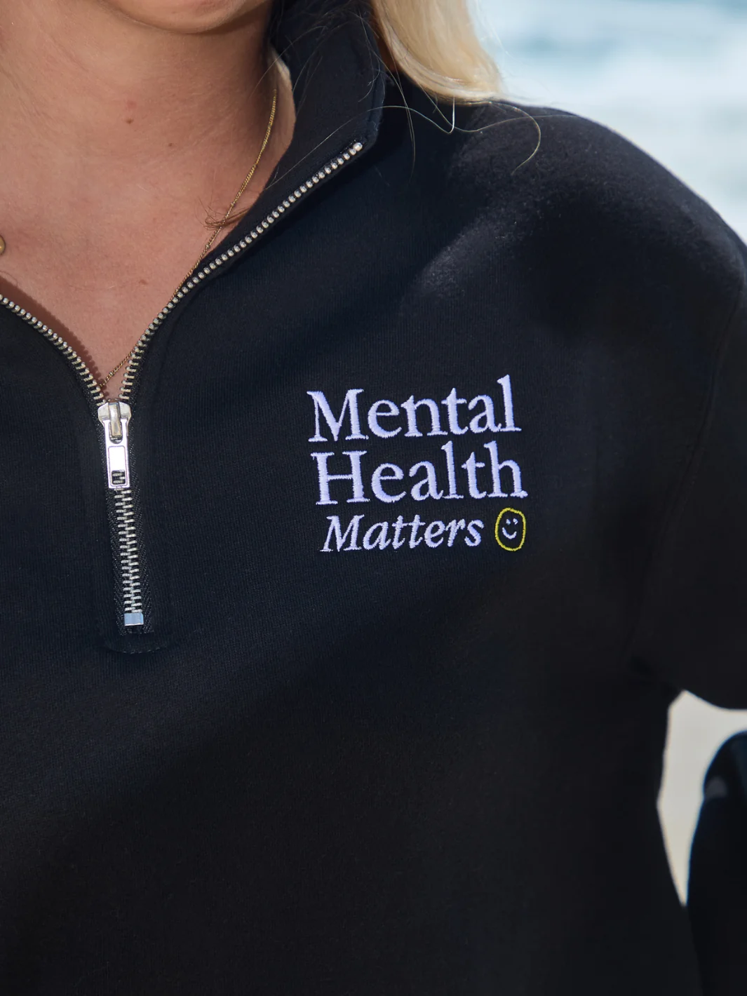 Mental Health Matters Quarter Zip - Image 3