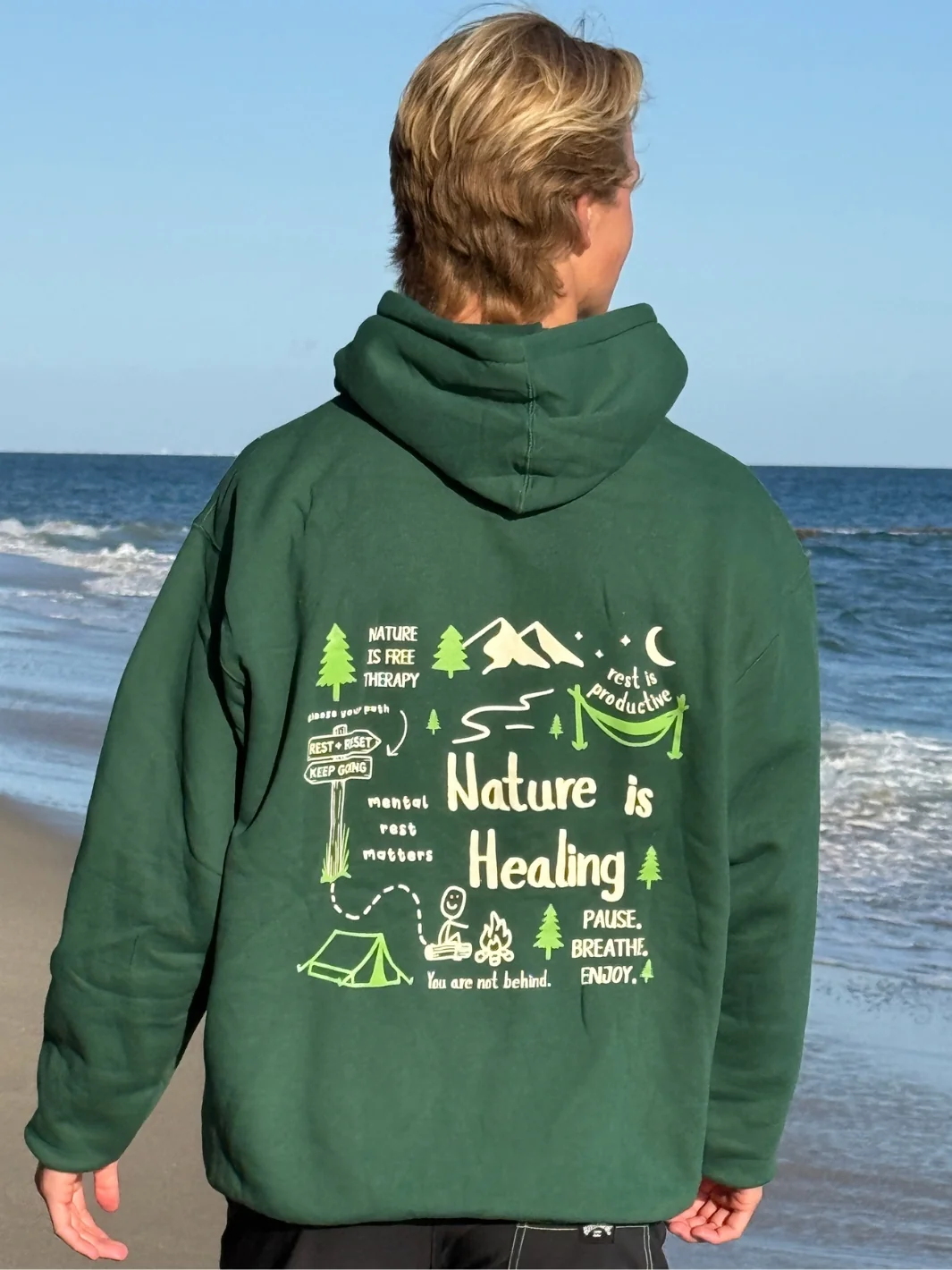 Nature is Healing Hoodie - Image 6