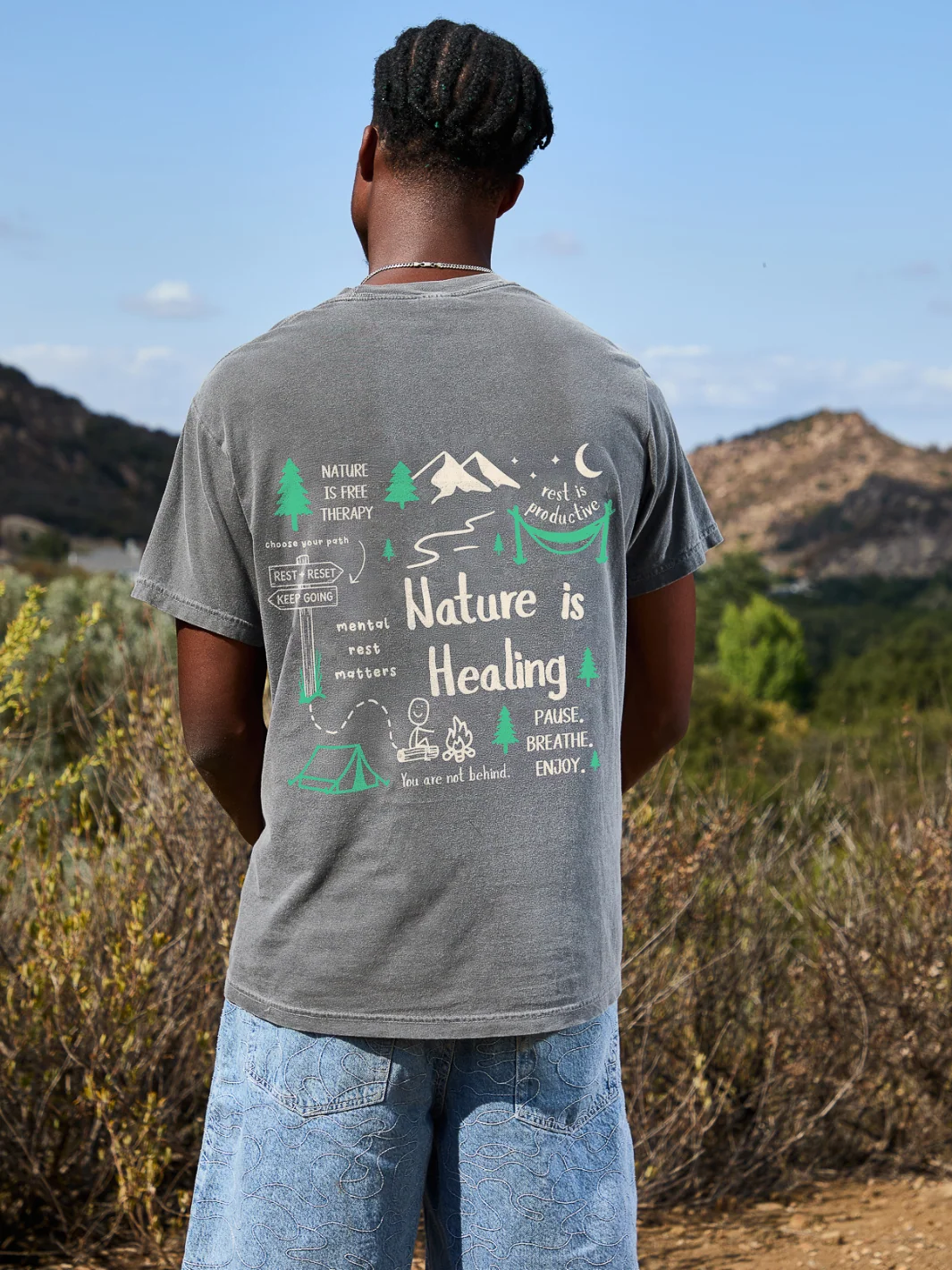 Nature is Healing T-Shirt - Image 4