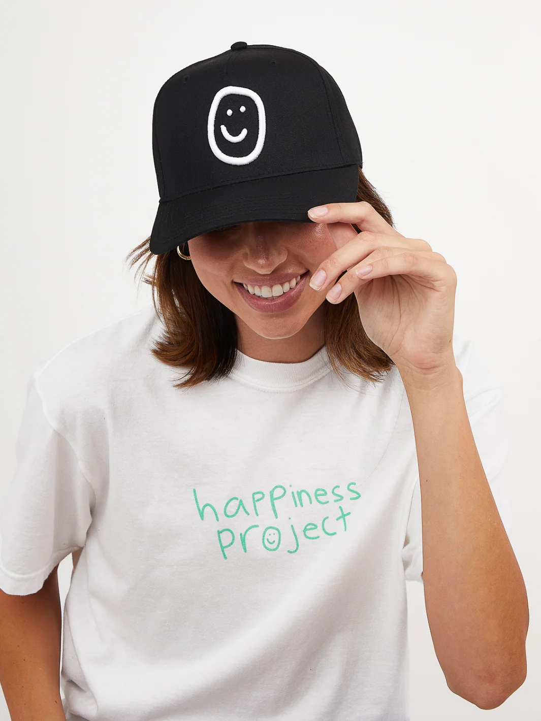 Happiness Hat - Black - Image 3