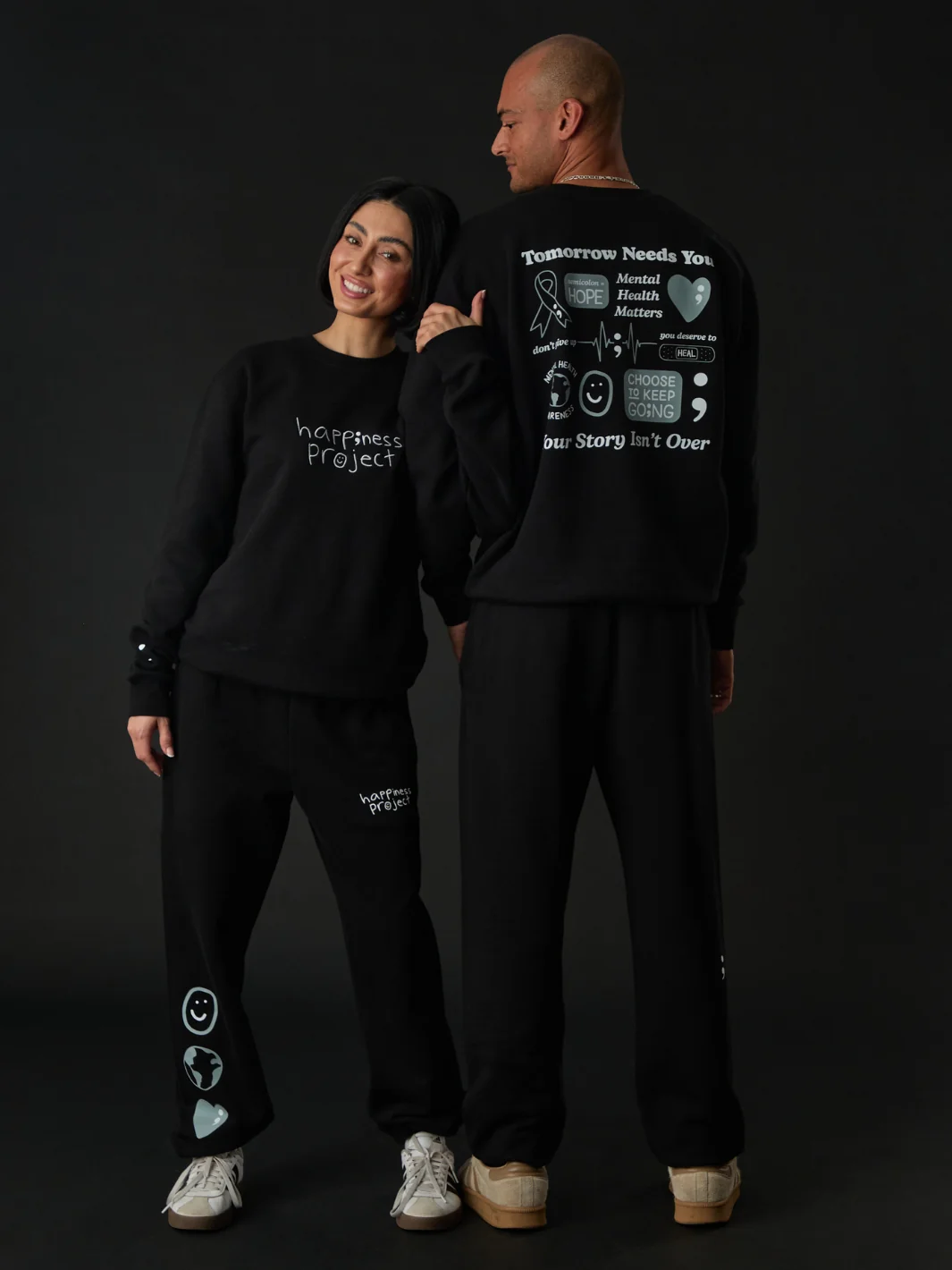 Semicolon Crewneck + Sweatpants Set - Image 3