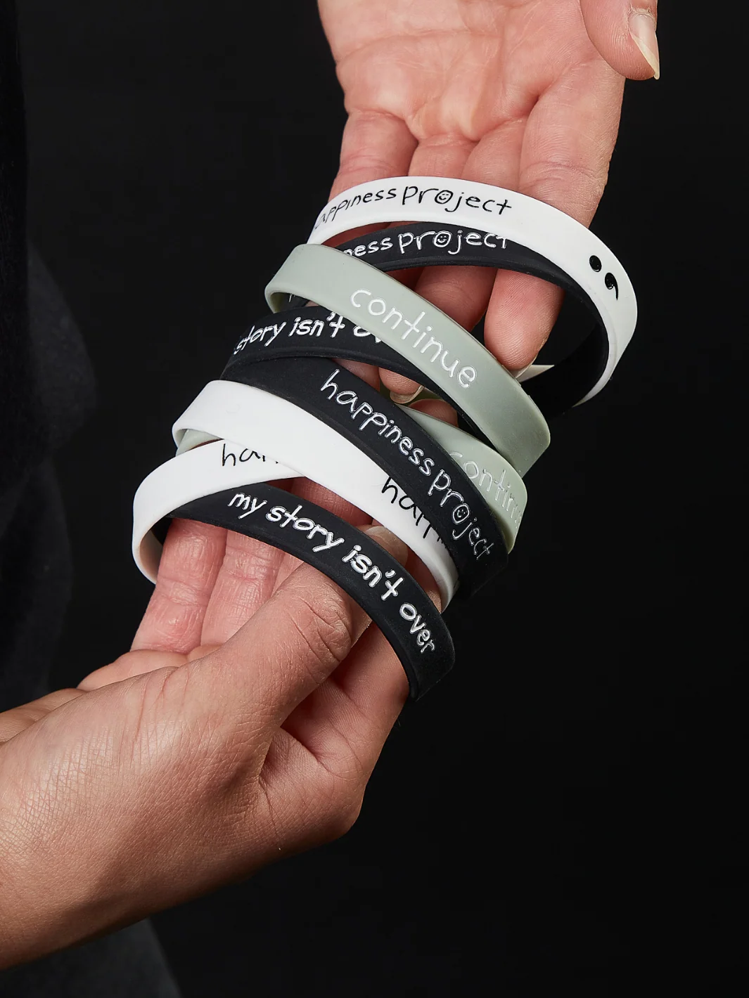 Semicolon Wristbands (3-Pack) - Image 5
