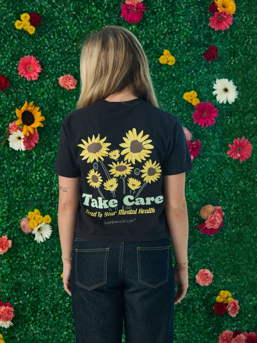 Take Care T-Shirt - Boxy Crop - Image 4