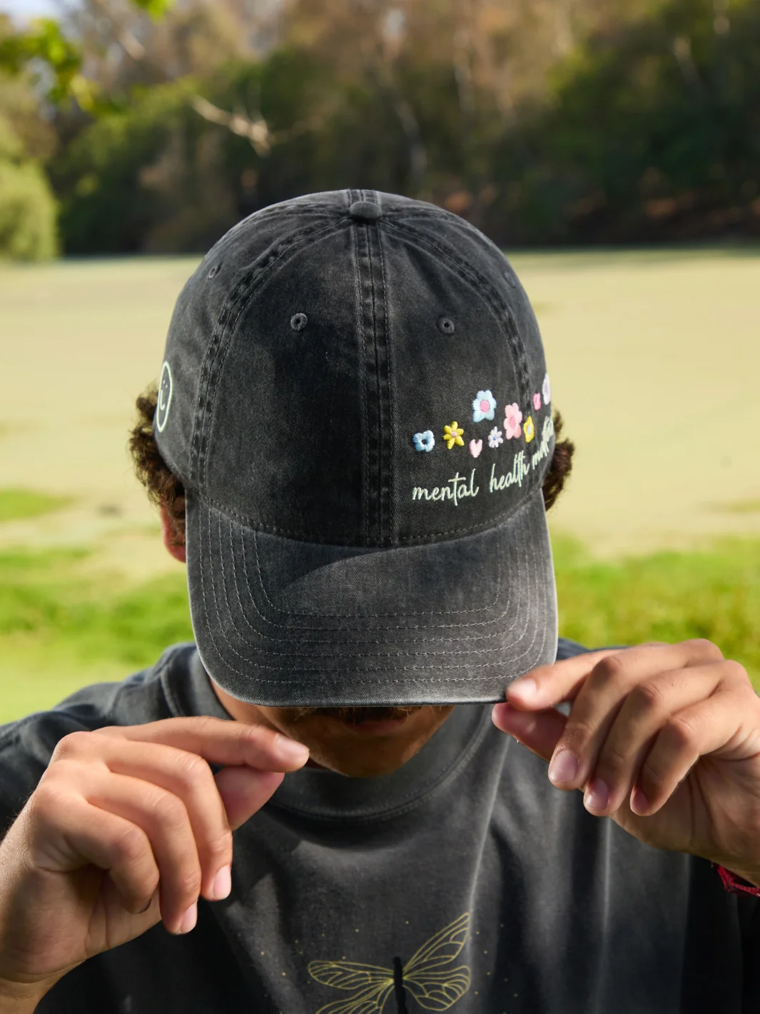 Wildflower Dad Hat - Pepper - Image 2