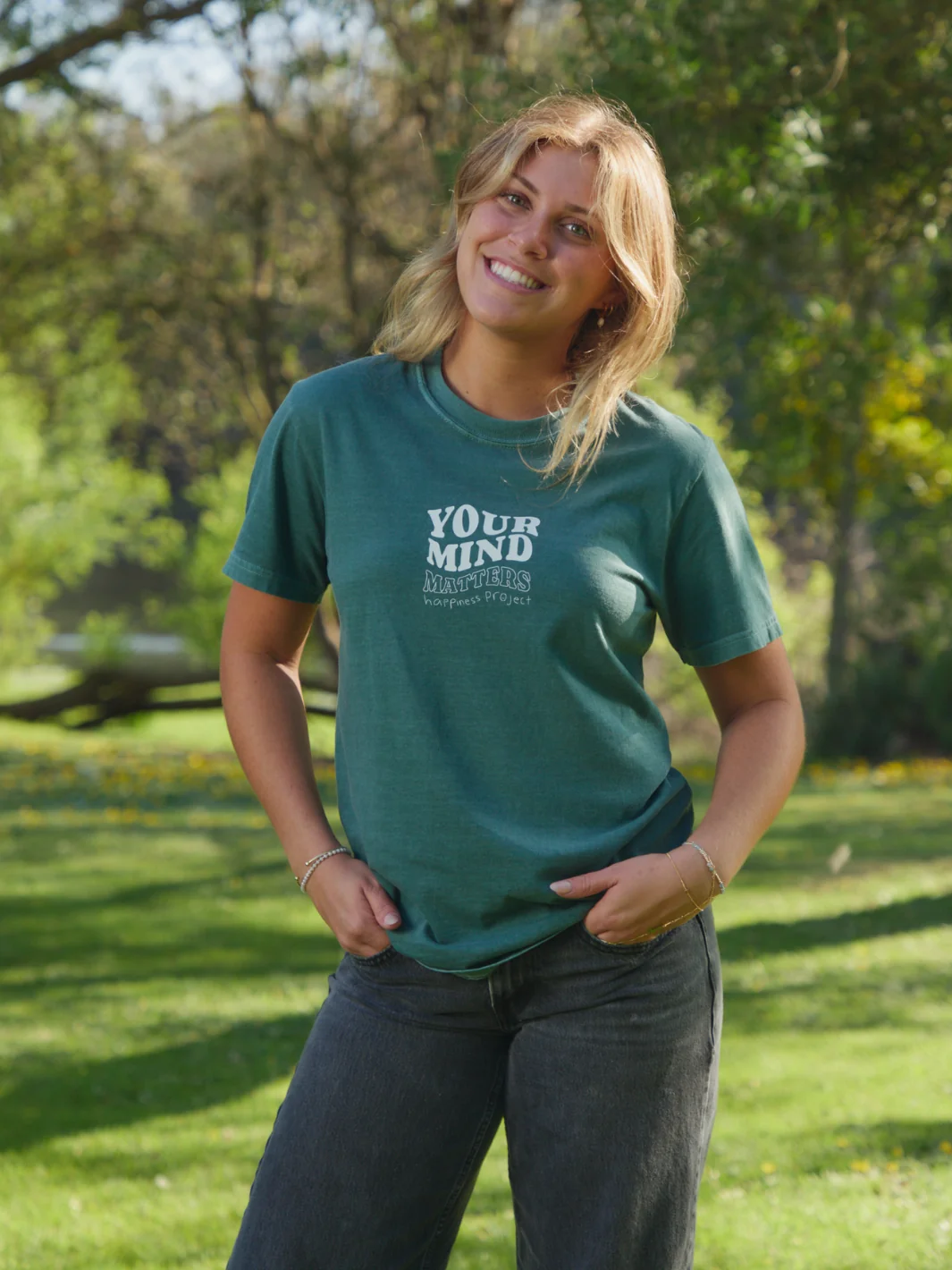 Your Mind Matters T-Shirt - Spruce Green - Image 4