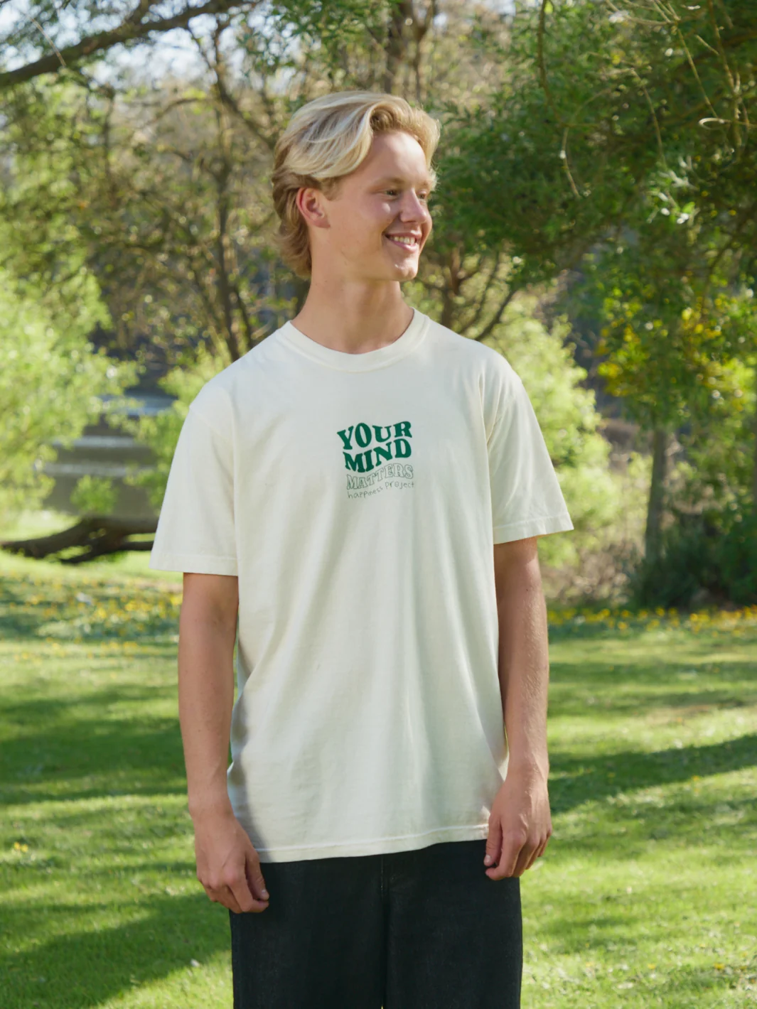 Your Mind Matters T-Shirt - Cream - Image 5