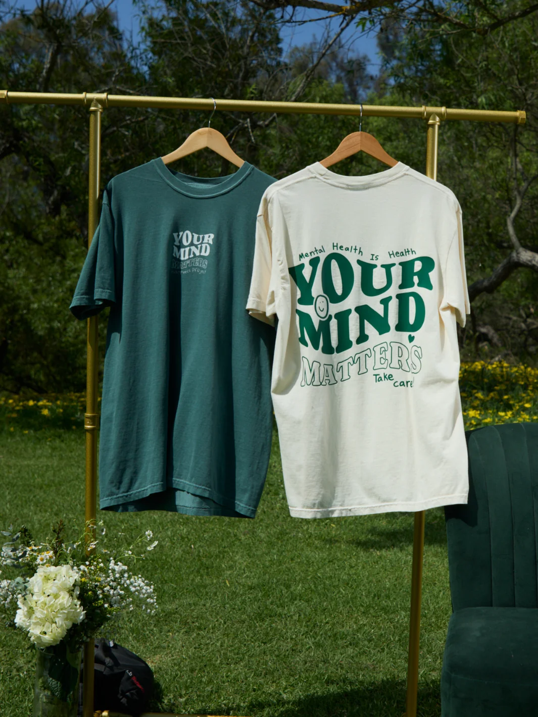 Your Mind Matters T-Shirt - Cream - Image 7